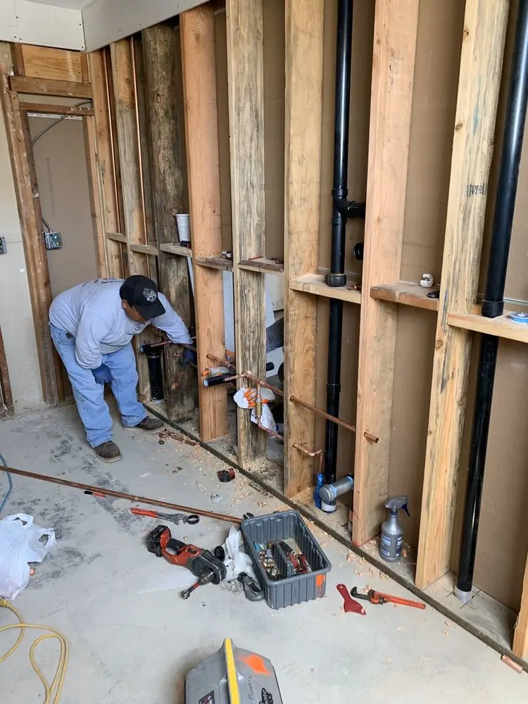 Commercial rough-in plumbing for Gas Line Repair in Higbeeville